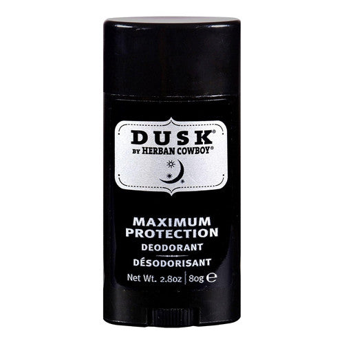 Herban Cowboy Natural Grooming Deodorant Maximum Protection, Dusk, 2.8 Oz